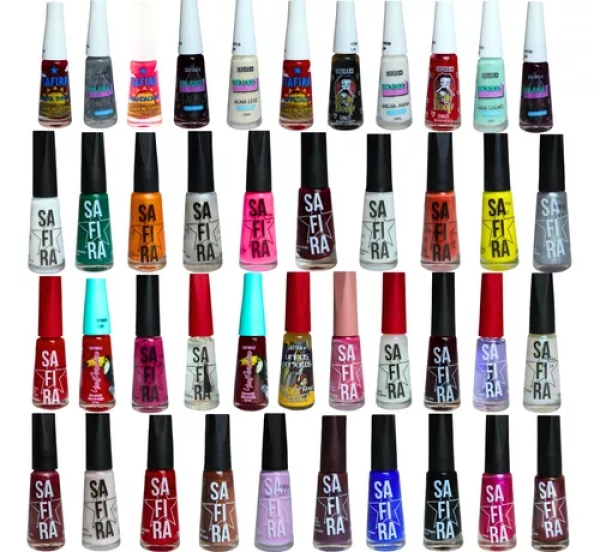 Kit Esmaltes Profissional Completo 44 Cores Atacado Exclusivo