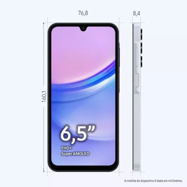 Samsung Galaxy A15 4G Dual SIM 128 GB Azul claro 4 GB RAM
